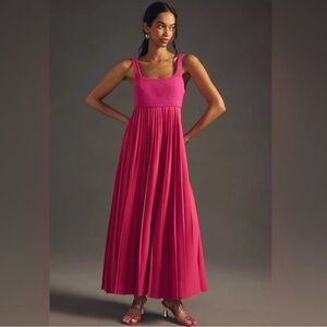 Anthropologie Mare Mare Fushia Maxi Dress - perfect, no flaws! Size M
